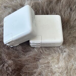 Set of 2 Apple 87W USB-C Power Adapters